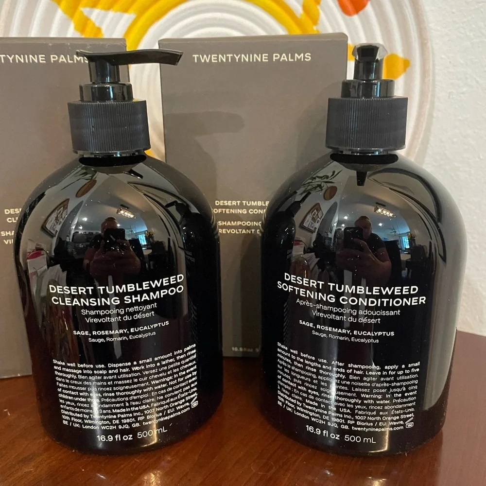 🚨SALE Twentynine Palms Desert Tumbleweed Shampoo and Conditioner Set